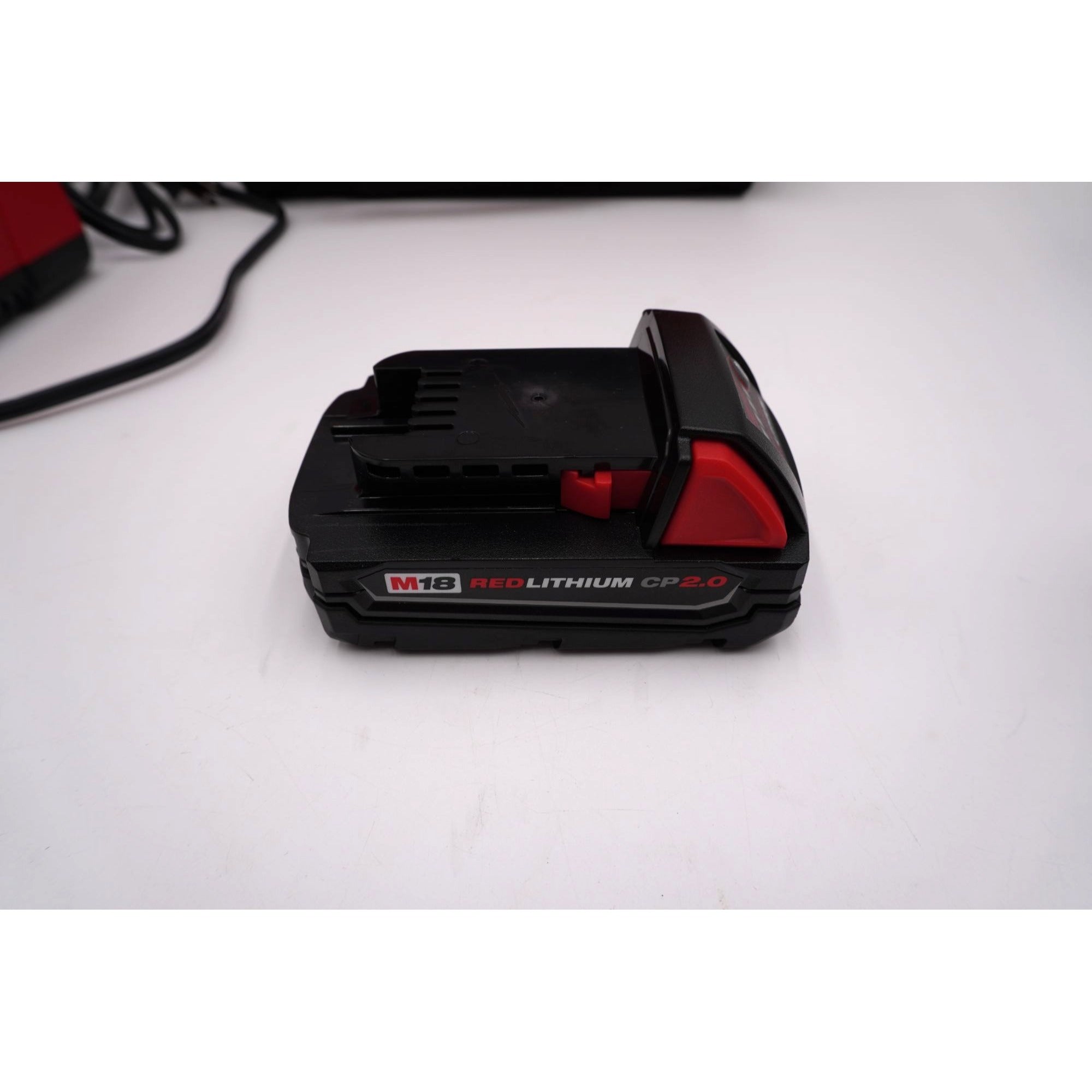 Milwaukee 3601-20 M18 18V Compact Brushless Drill Driver Kit Battery Charger Bag