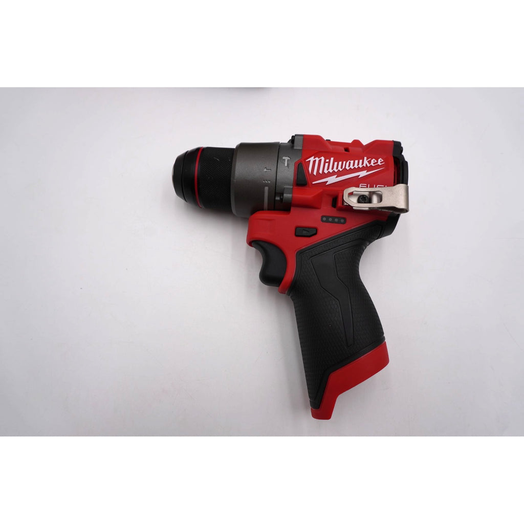 Milwaukee 3404-20 M12 FUEL Hammer Drill Kit XC5.0 Battery Charger Open Box