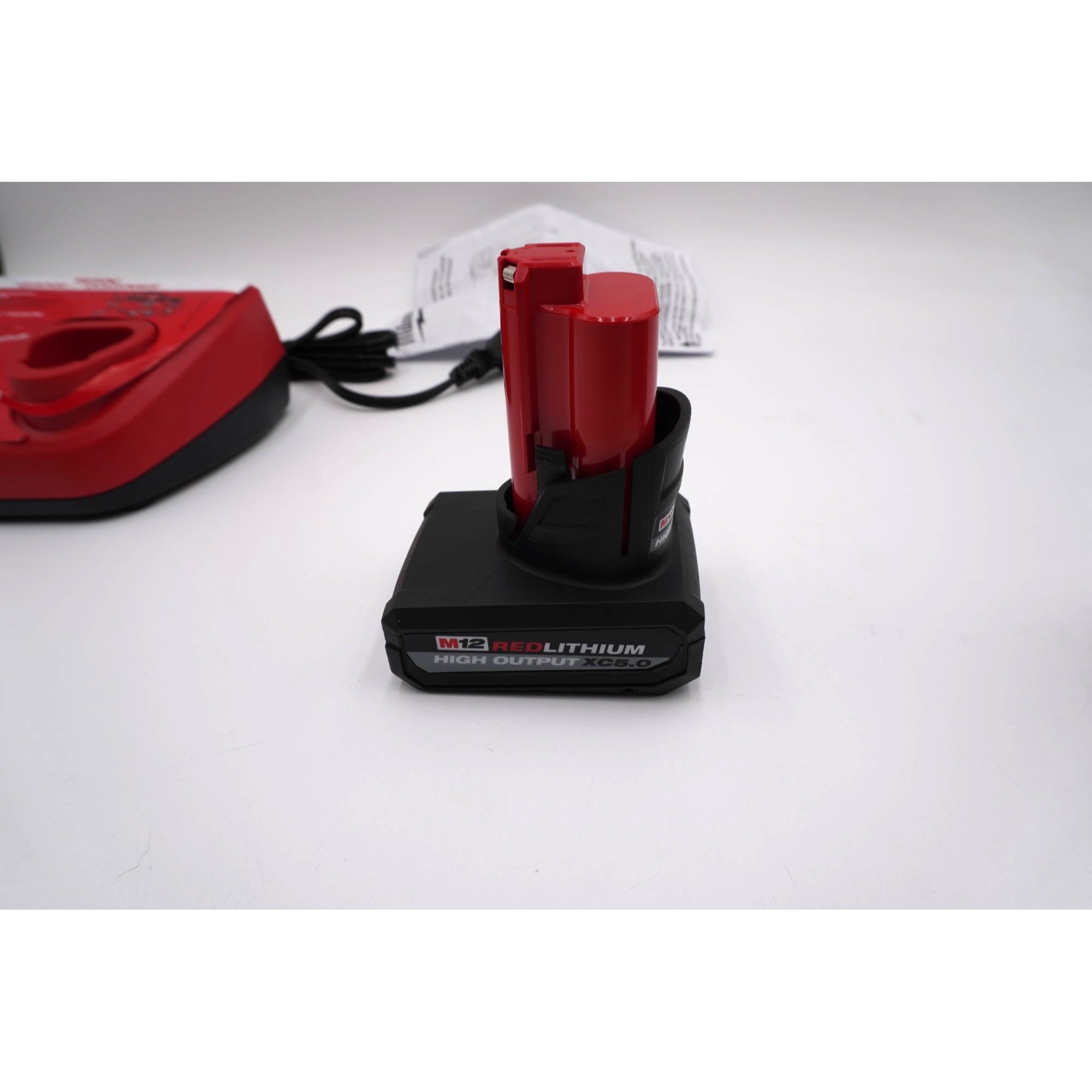 Milwaukee 3404-20 M12 FUEL Hammer Drill Kit XC5.0 Battery Charger Open Box