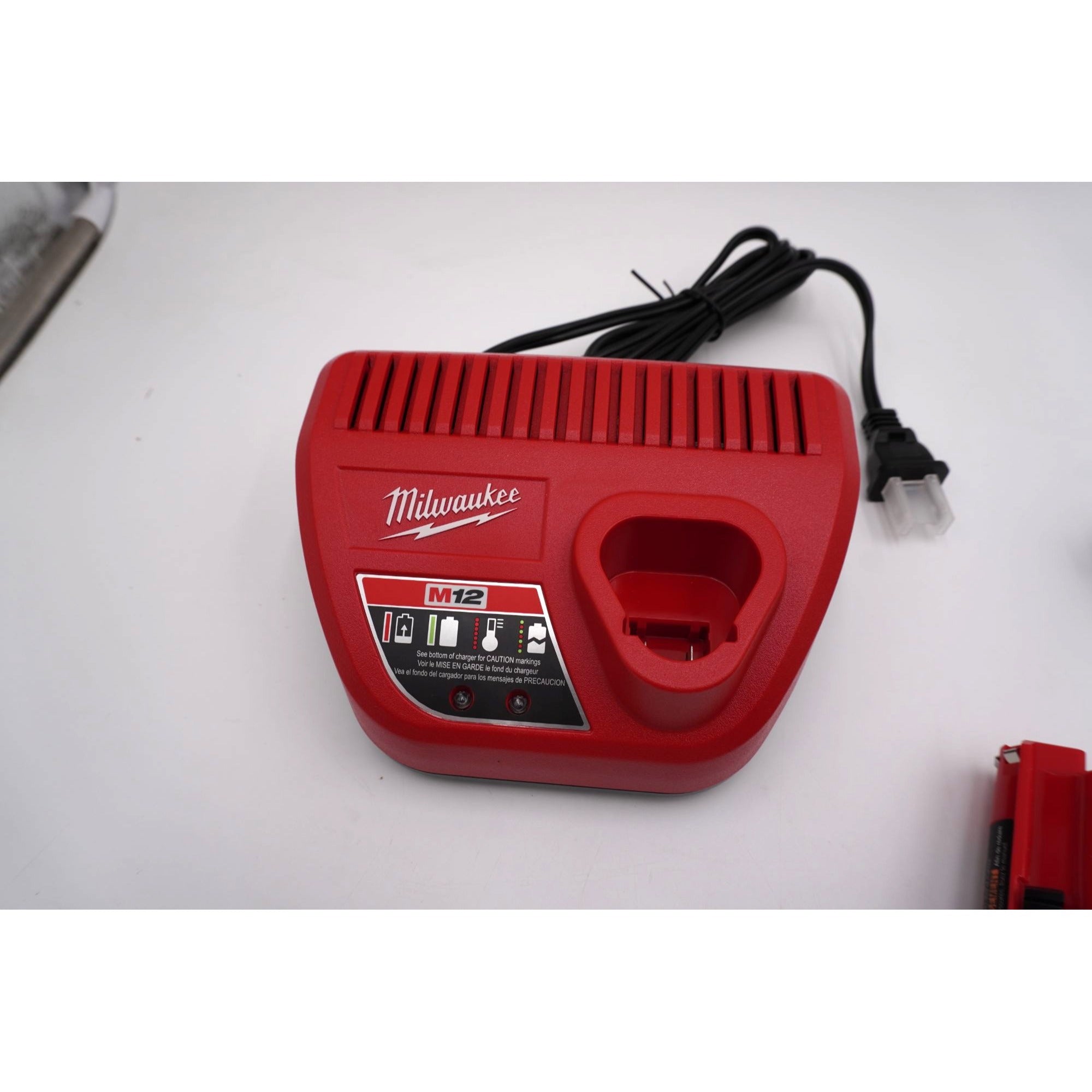 Milwaukee 3404-20 M12 FUEL 1/2" Hammer Drill Driver Kit Battery Charger Open Box