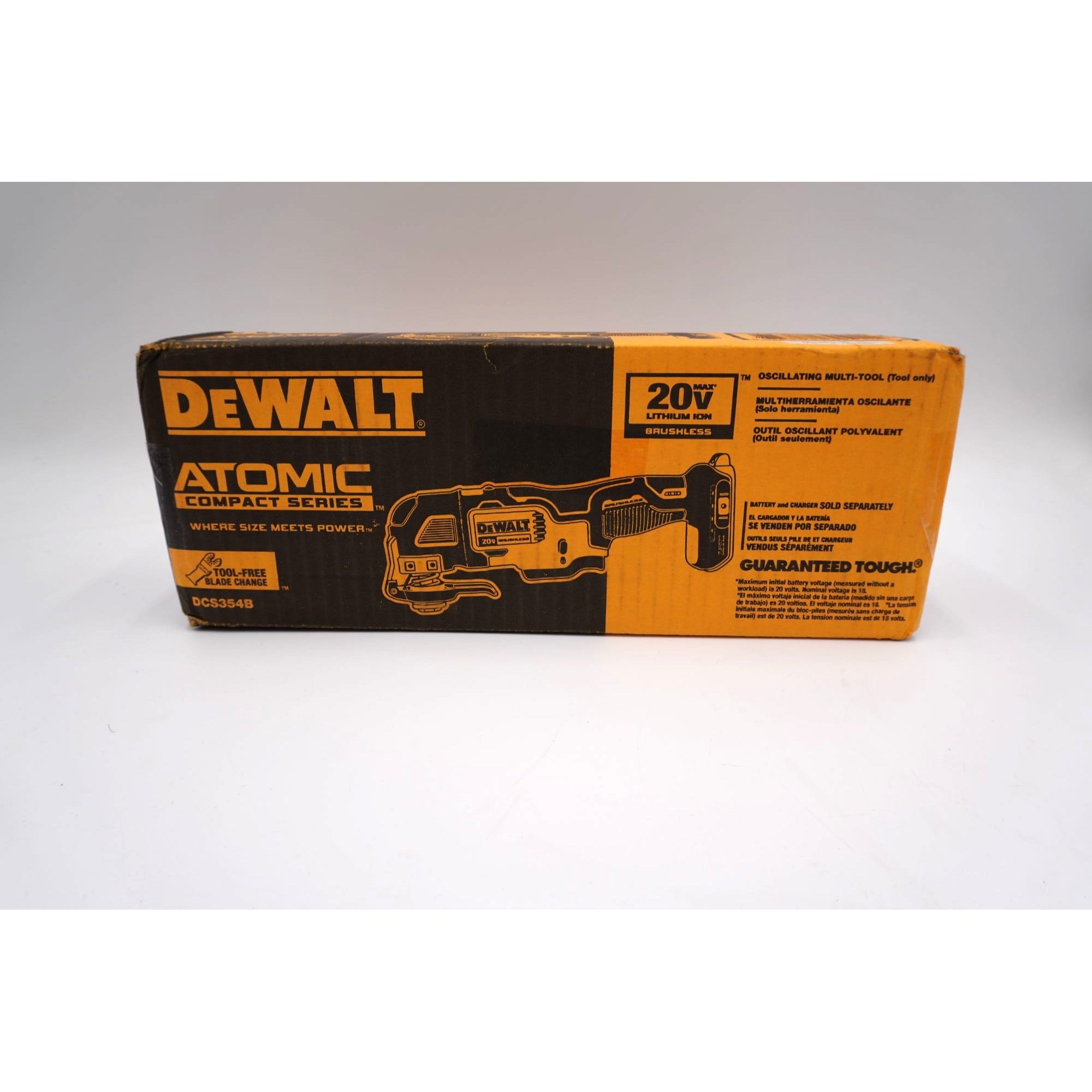 DEWALT DCS354B ATOMIC 20V MAX Brushless Oscillating Multi-Tool Tool Only