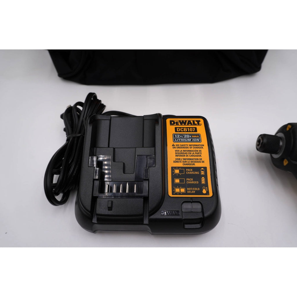 DEWALT DCF885 DCF850 20V MAX Impact Driver Kit Battery Charger Bag Open Box