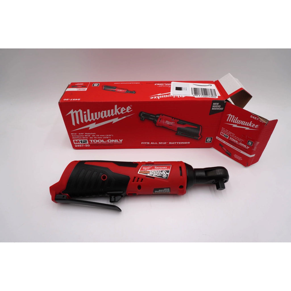 Milwaukee 2457-20 M12 3/8" Cordless Ratchet w/ XC5.0 Battery Open Box