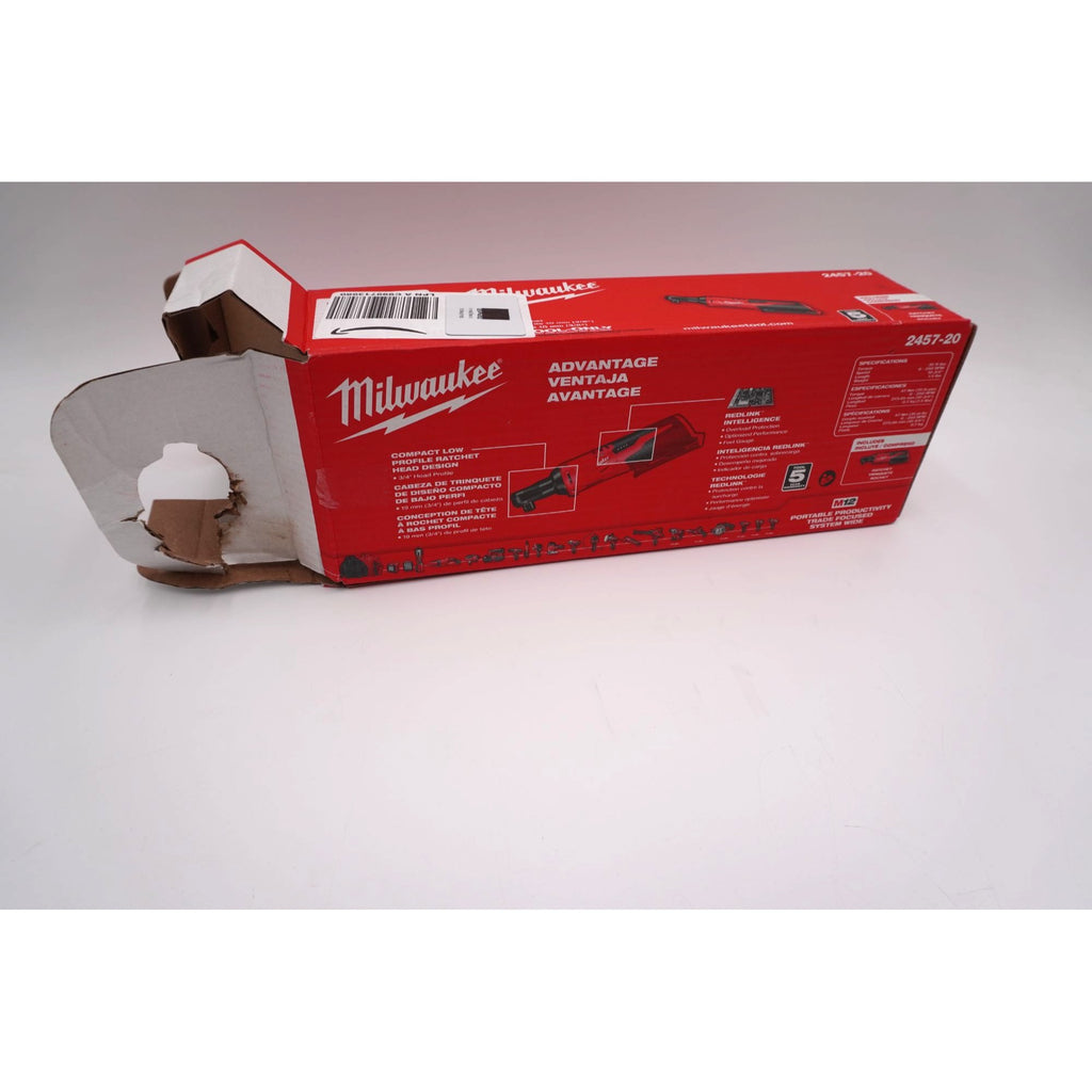 Milwaukee 2457-20 M12 3/8" Cordless Ratchet w/ XC5.0 Battery Open Box
