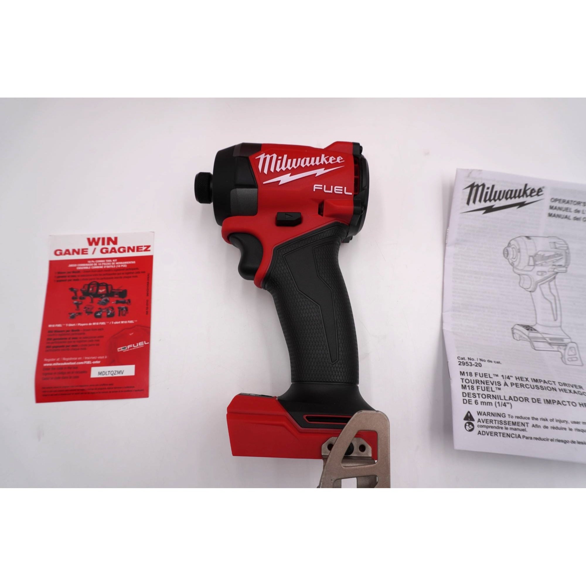 Milwaukee 2953-20 M18 FUEL 1/4" Hex Impact Driver Tool Only New Open Box
