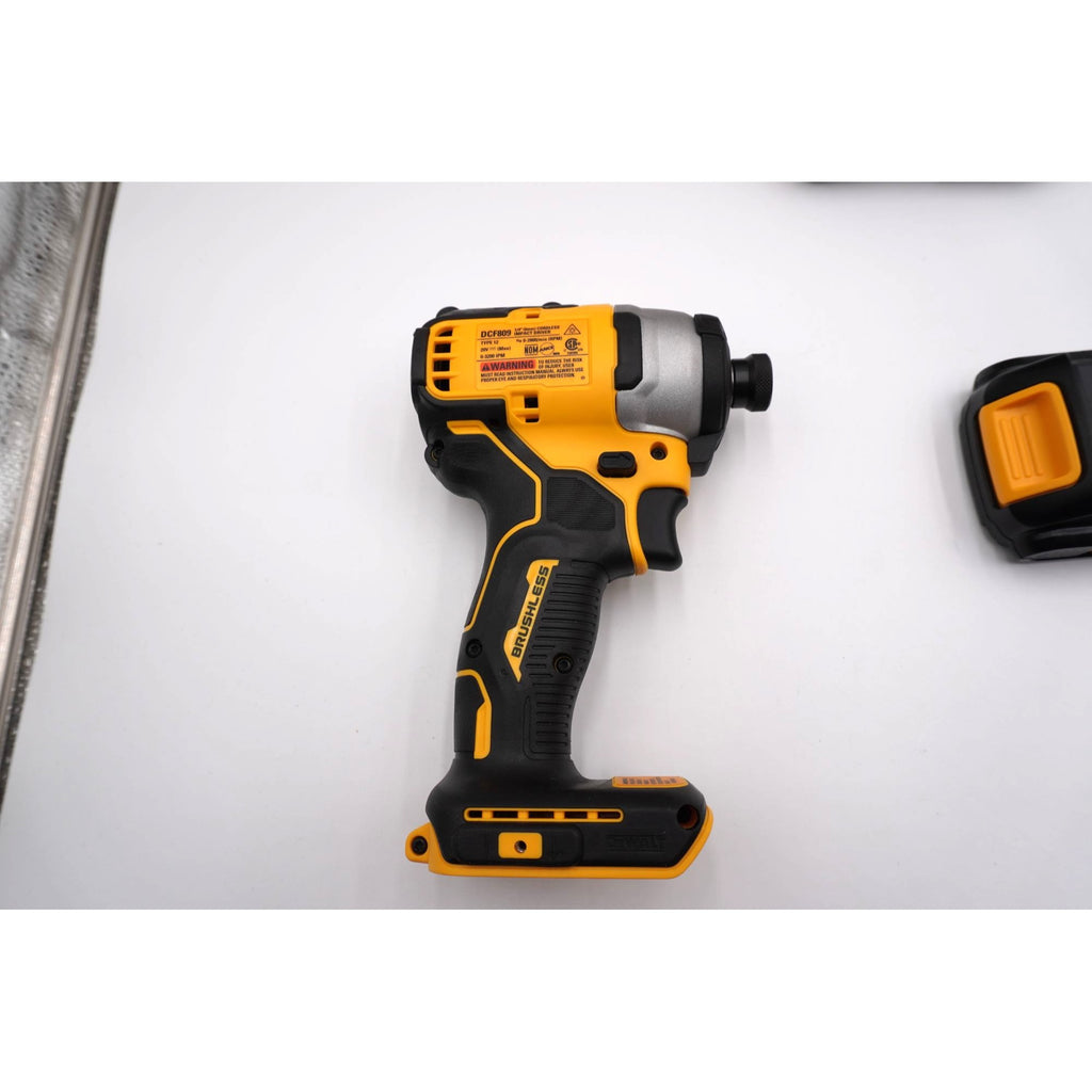 DEWALT 20V XR DCS356 DCF809 Tool Combo Kit Battery Charger Bag Open Box