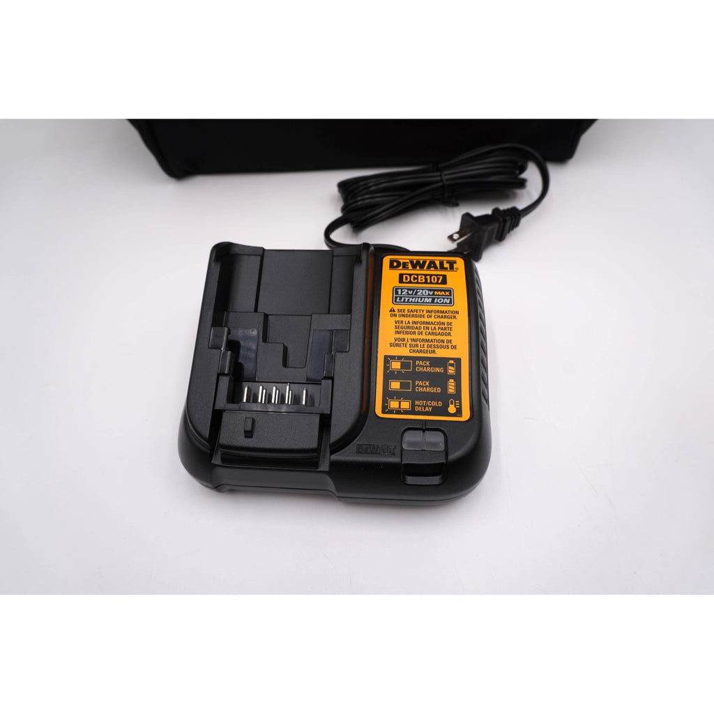 DEWALT 20V XR DCS356 DCF809 Tool Combo Kit Battery Charger Bag Open Box