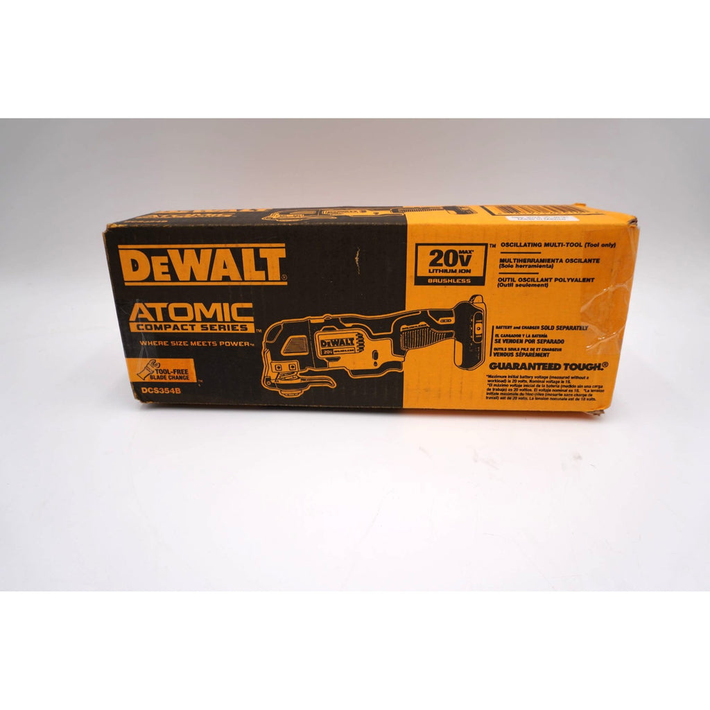 DEWALT DCS354B ATOMIC 20V MAX Oscillating Multi-Tool Open Box