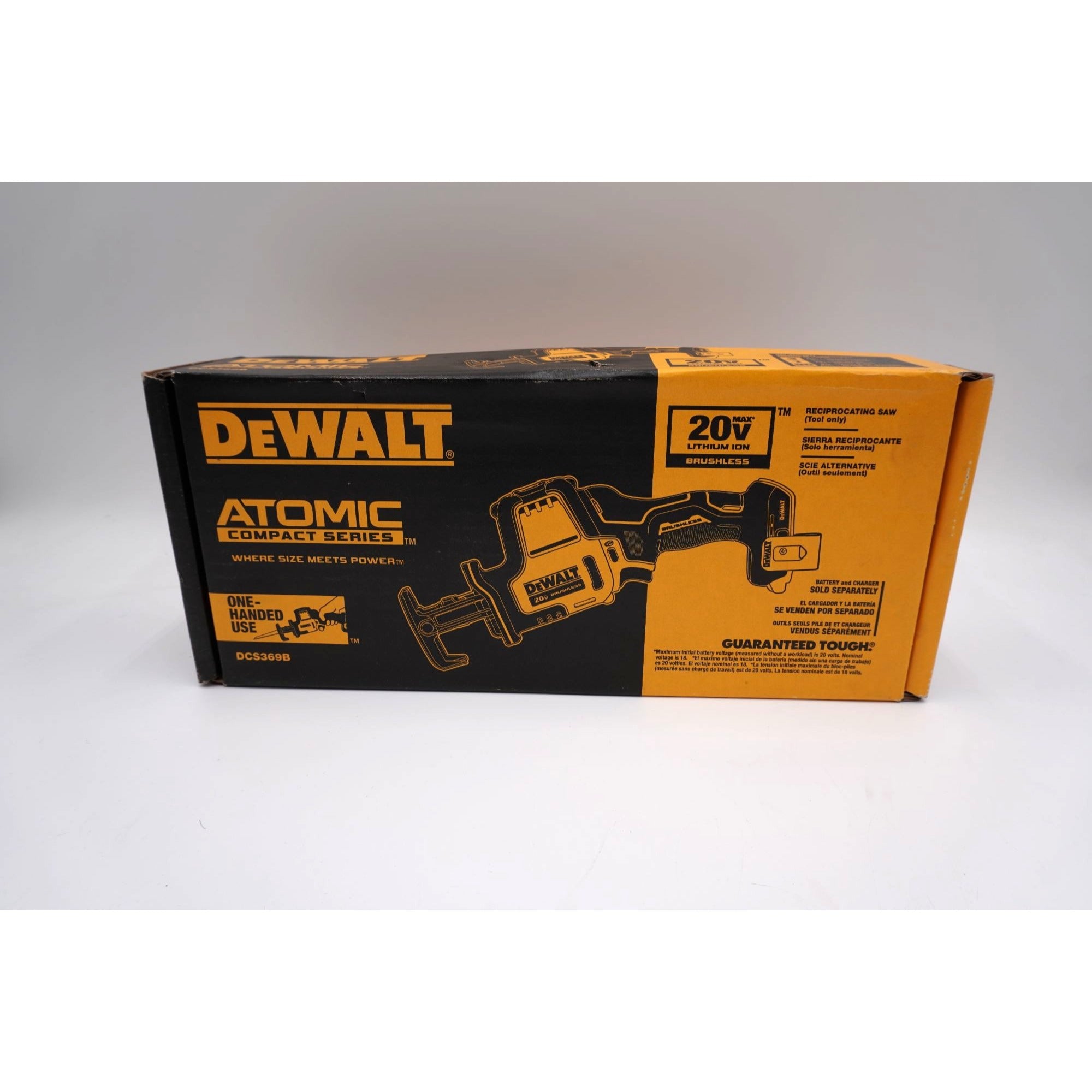 DEWALT DCS369B ATOMIC 20V MAX Brushless Reciprocating Saw Tool Only