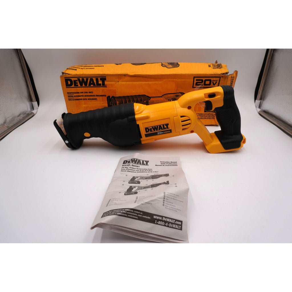 DEWALT DCS380B 20V MAX Reciprocating Saw Tool Only New Open Box