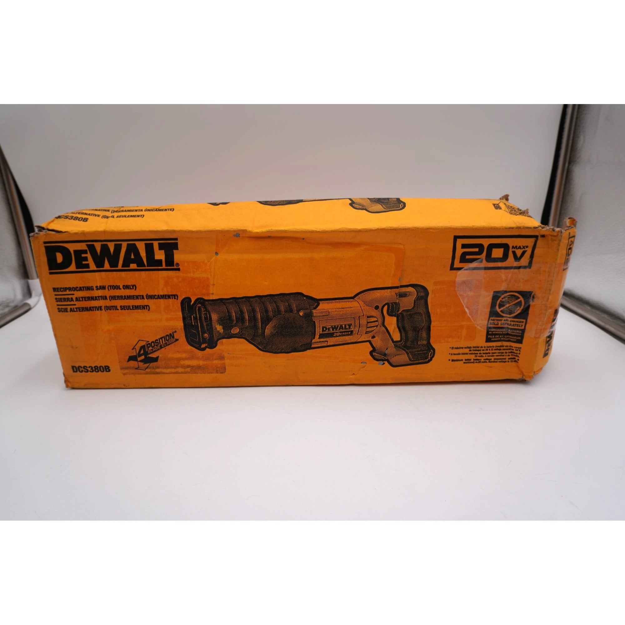 DEWALT DCS380B 20V MAX Reciprocating Saw Tool Only New Open Box