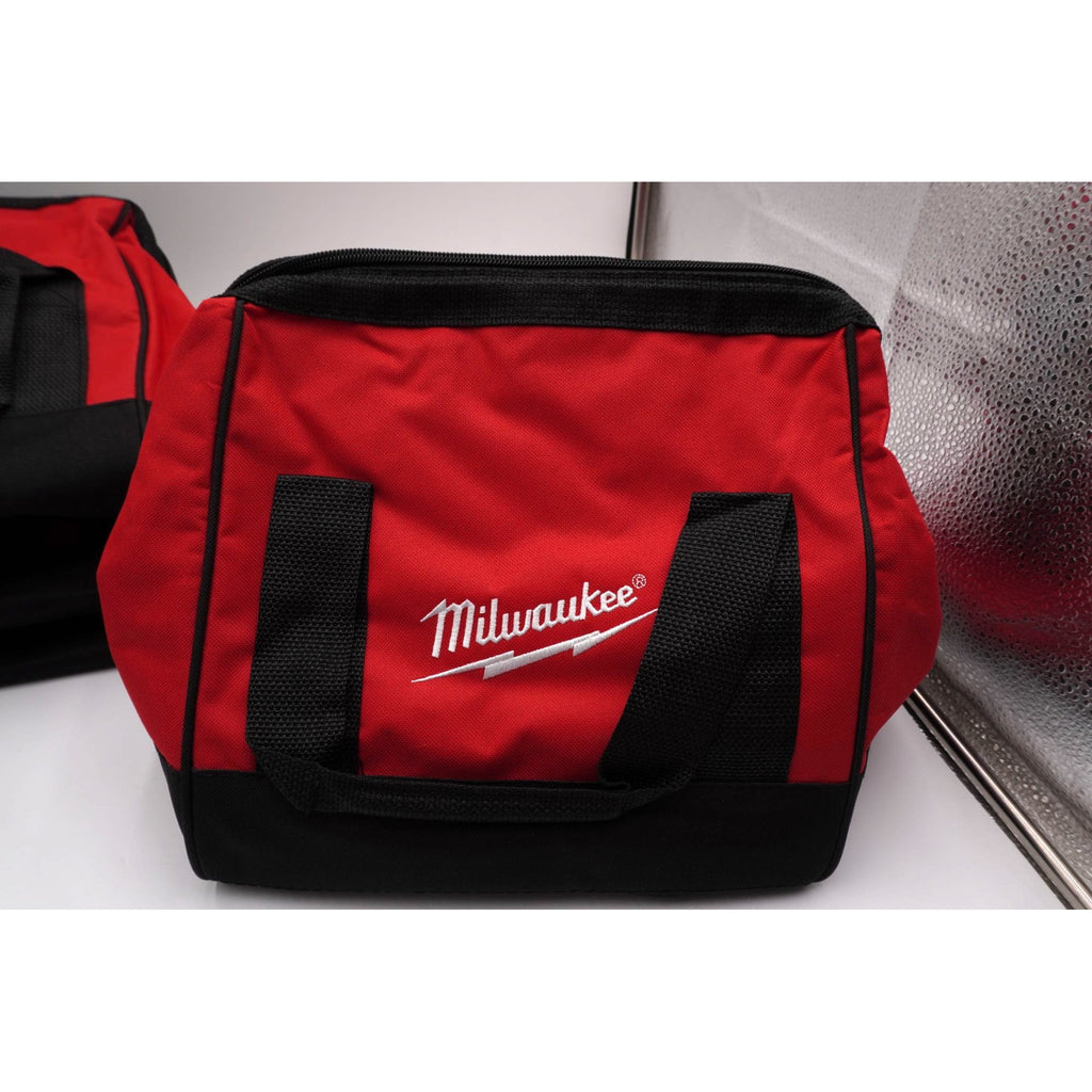 4 Pack Milwaukee 902189018 Tool Bag Red Black Zippered New Open Box