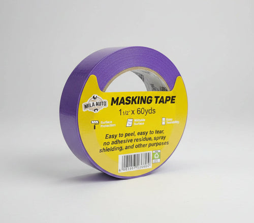 1.5" Automotive Masking Tape x 60 Yards | Professional Grade | Purple