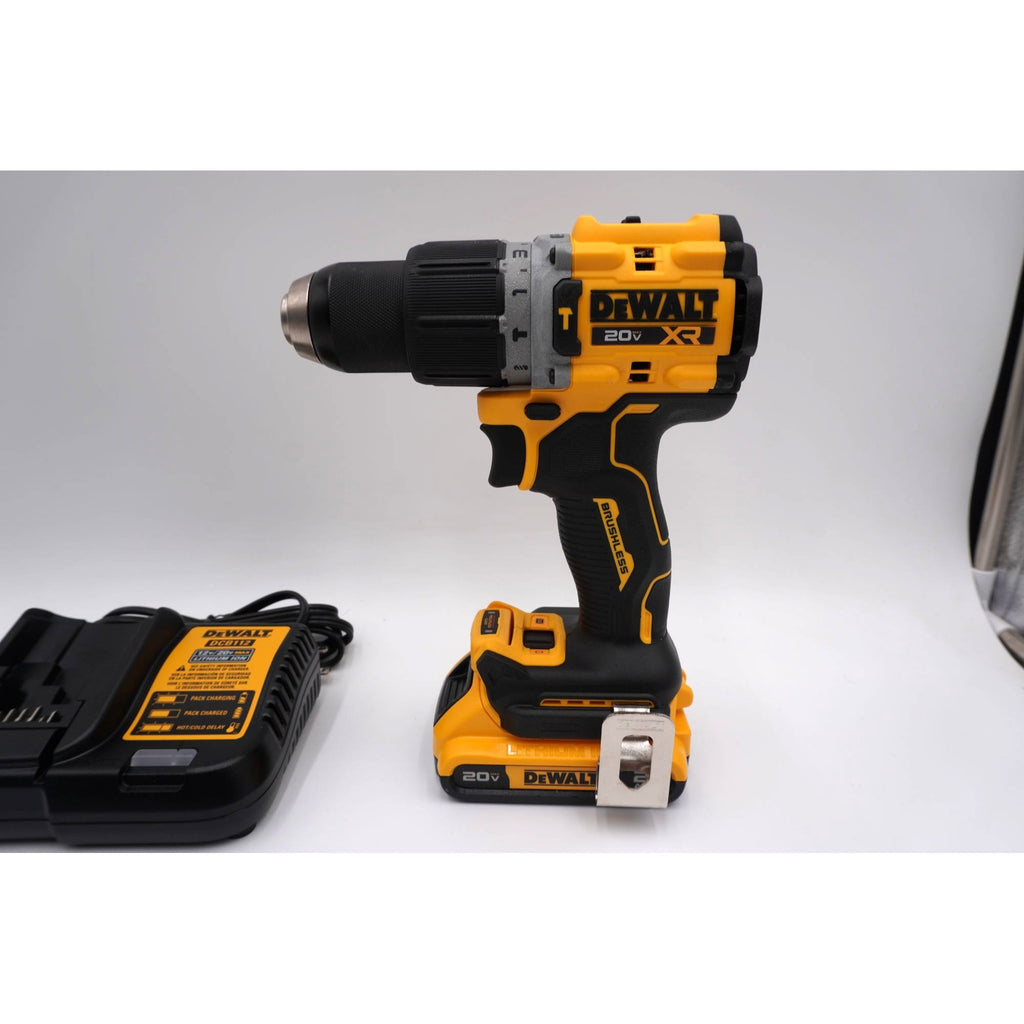 DEWALT DCD806 20V MAX XR Brushless Hammer Drill Kit Battery Charger