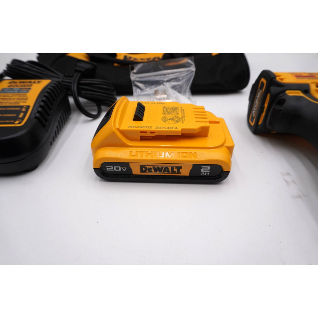 DeWALT  DCF809 20V MAX Brushless Impact Driver Kit Battery Charger Bag