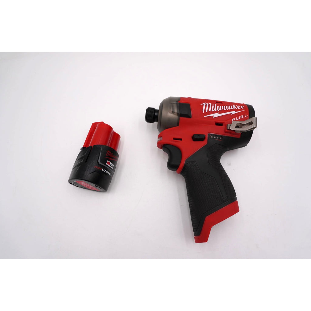 Milwaukee 2551-20 M12 FUEL Surge 1/4" Hex Driver w/ 2.0Ah Battery