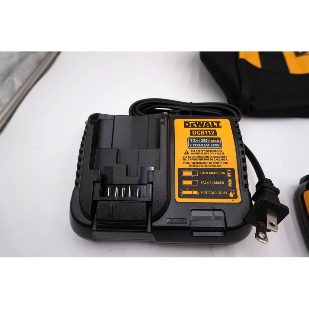 DeWALT DCF809 20V MAX Brushless Impact Driver Kit Battery Charger Bag