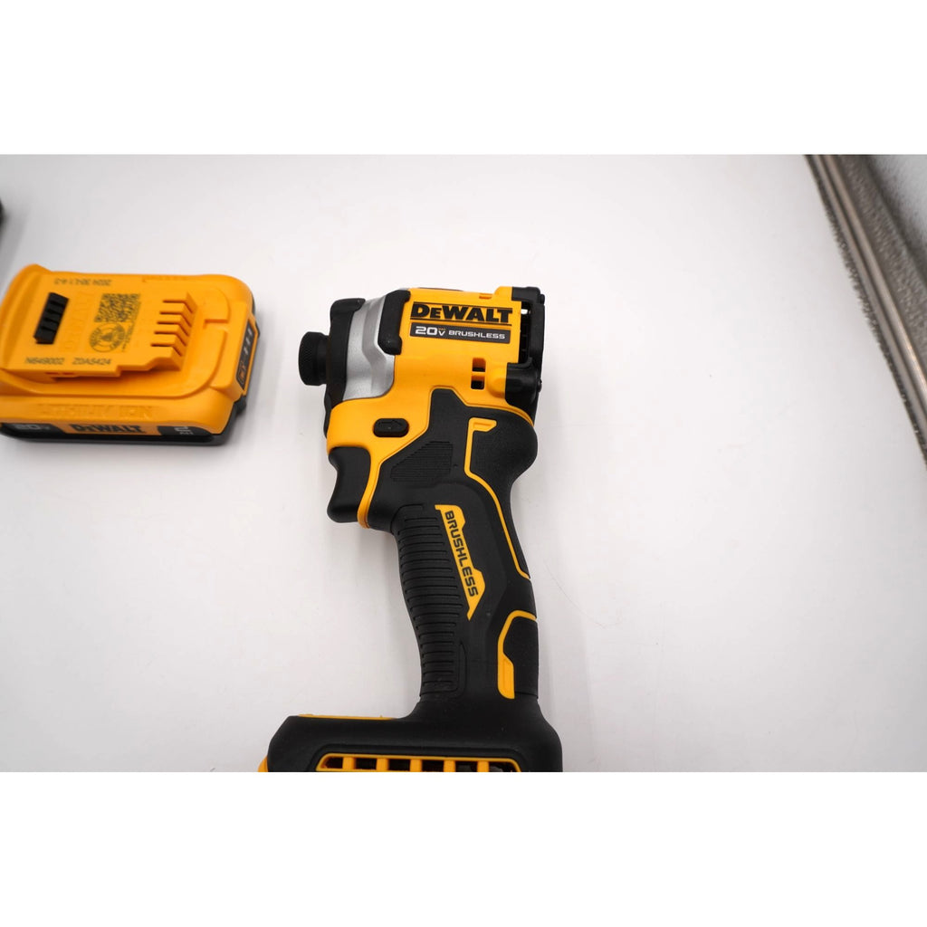 DEWALT DCF850 20V MAX Brushless Impact Driver Kit Battery Charger Bag