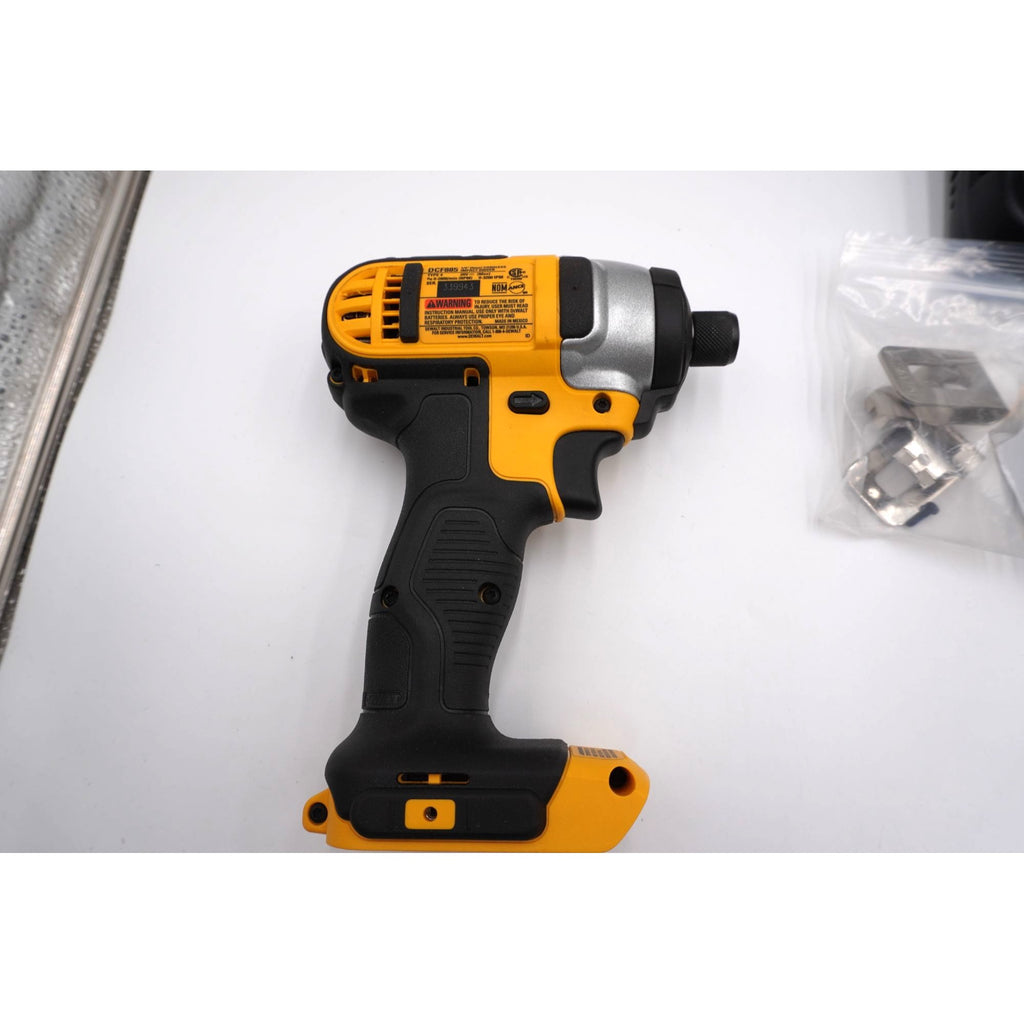 DEWALT 20V MAX Brushless Impact Driver 2 Tool Kit + Battery, Charger & Bag