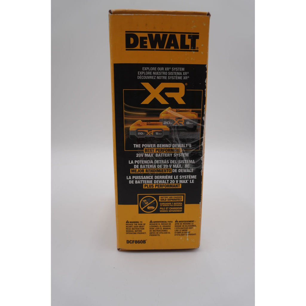 DEWALT DCF860B 20V MAX XR Brushless 1/4 Impact Driver Tool Only Open Box