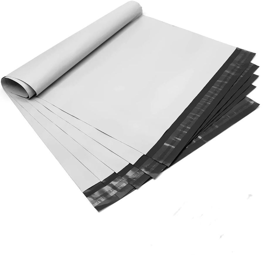 10x13 Poly Mailers Shipping Bags Envelopes Premium Bag - Teal and White