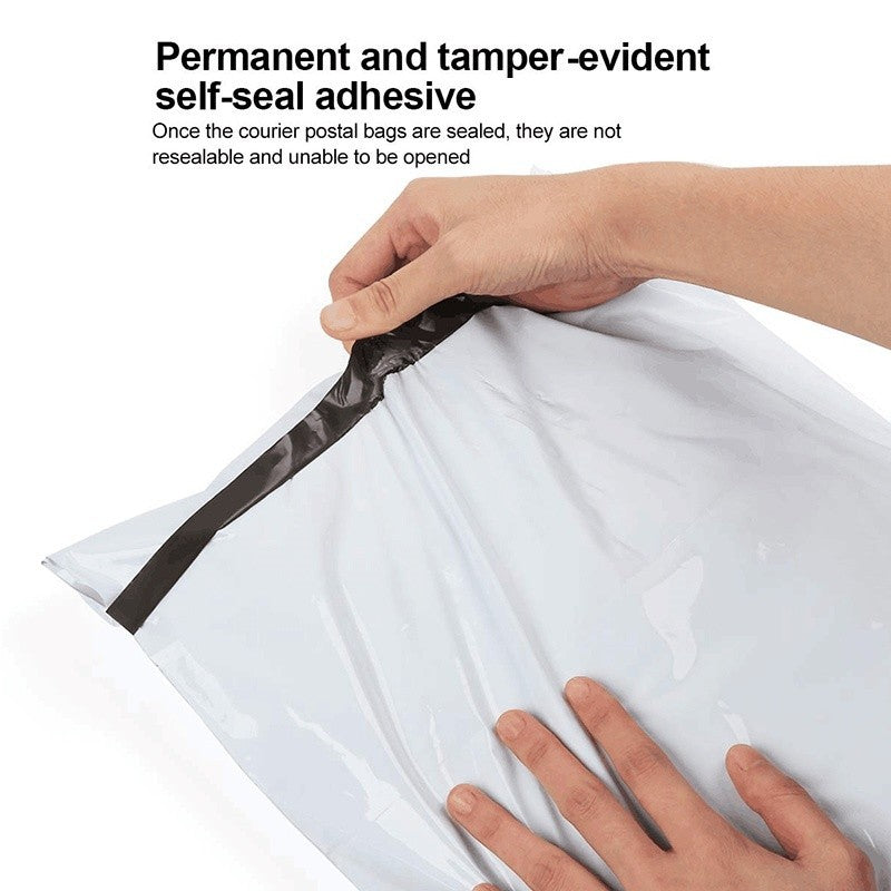10x13 Poly Mailers Shipping Bags Envelopes Premium Bag - Teal and White