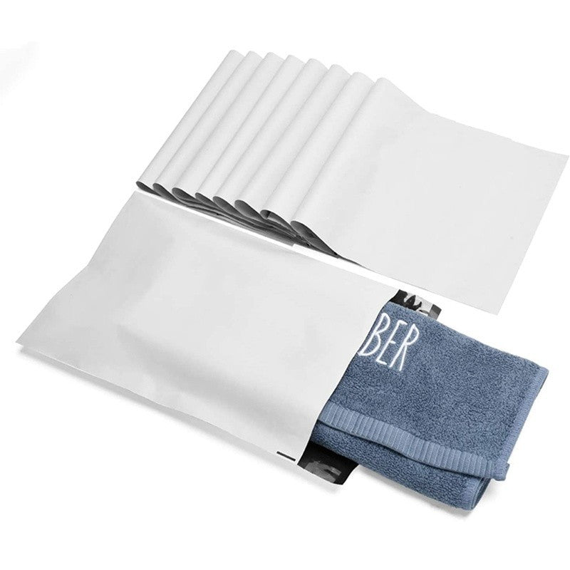 10x13 Poly Mailers Shipping Bags Envelopes Premium Bag - Teal and White