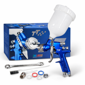 Professional HVLP Spray Gun Kit TT+ Paint Gun with Cup Automotive Refinishing Tool