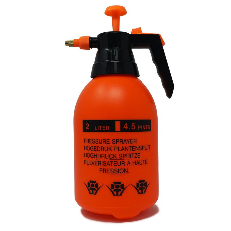 75oz 2 Liter Pressure Sprayer Hand Pump Garden Lawn Plant Water Spray Bottle Adjustable