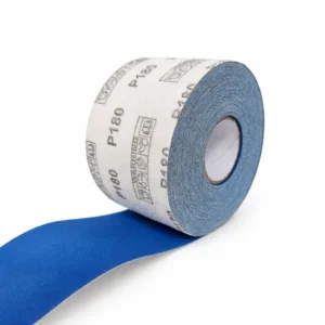 Ceramic No-Hole Sandpaper Rolls Sand Abrasive Sanding 2.75in x 20 Yard - Blue