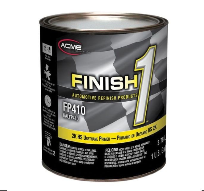 FP41016 High Build 2K HS Urethane Primer, 1 gal Can, Gray, 4:1 Mixing