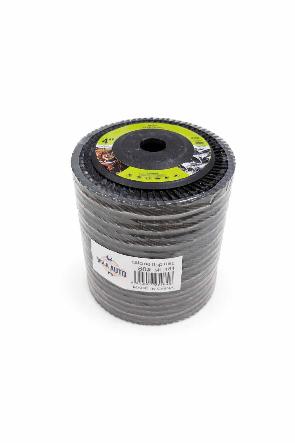 10 Pack 4" Flap Disc 80 Grit Angle Grinder Sanding Grinding Wheels for Metal - Image 3